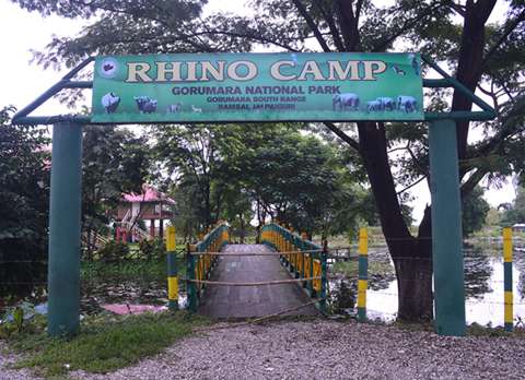 Cottages at Gorumara Rhino Camp Entrance