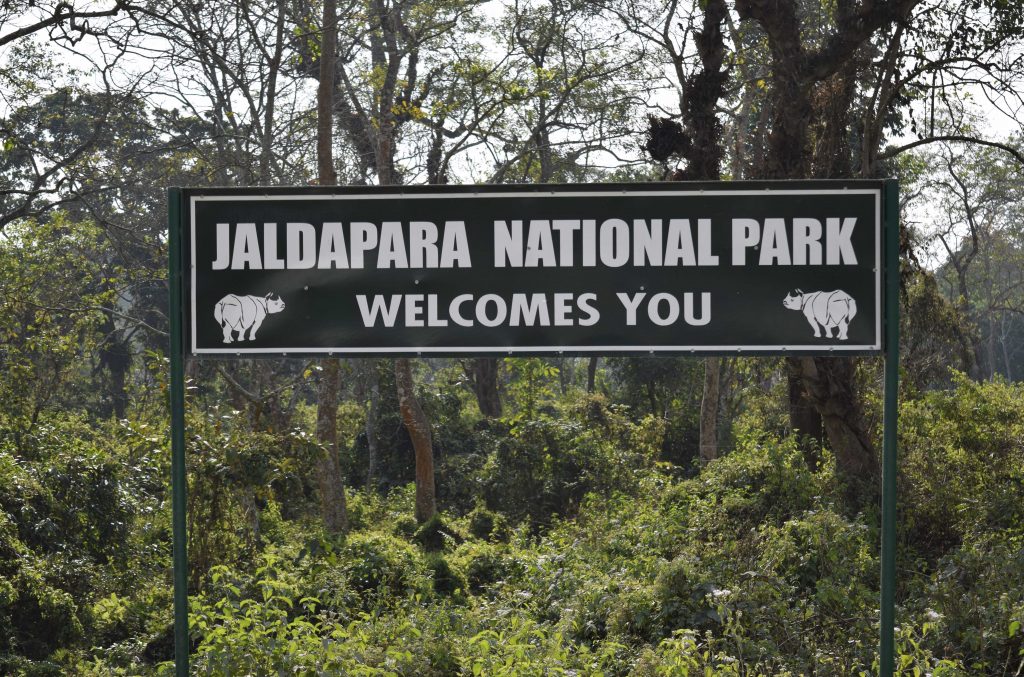 The main entrance of Jaldapara National Park