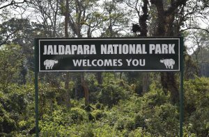 The main entrance of Jaldapara National Park