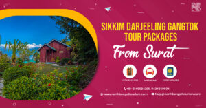 sikkim darjeeling gantok tour package from surat