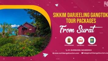 sikkim darjeeling gantok tour package from surat