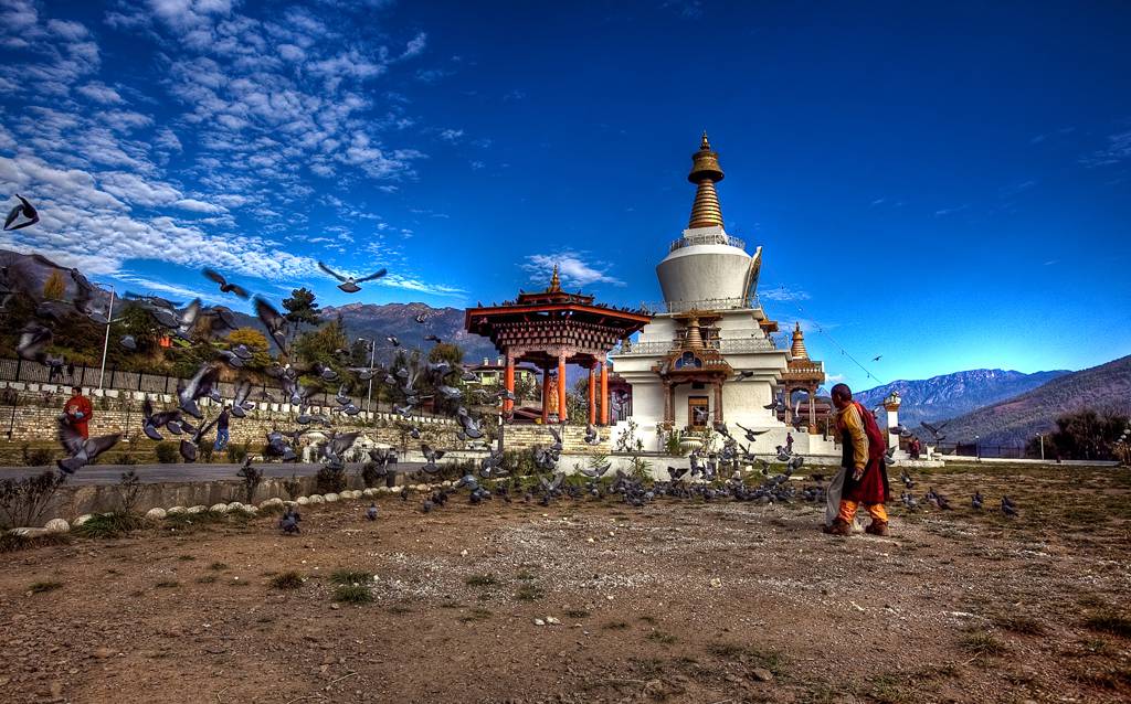Dungtse Lhakhang in Paro, Bhutan