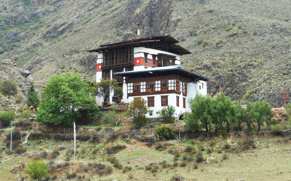 Tachogang Lhakhang in Paro, Bhutan