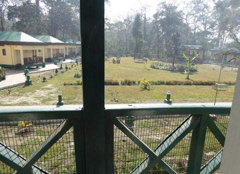 Government accommodation at Jaldapara