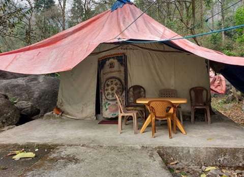 Tent Accommodation at Suntalekhola River Camp