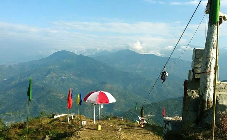 Milan Top - a perfect view point near Kalimpong, an offbeat destination of Kalimpong