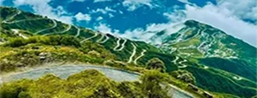 Zigzag Road of Zuluk
