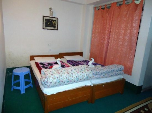 Deluxe double front view Non-AC Room